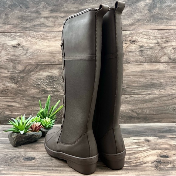 NIB Clarks Carima Pluma Waterproof Snow Winter Knee High Boot - Picture 6 of 14